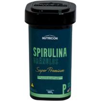 Alimento Ração Para Peixes Nutricon Spirulina Granulos 120Gr
