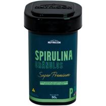 Alimento Ração Para Peixes Nutricon Spirulina Granulos 50Gr