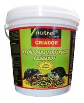 Alimento Ração Para Tartarugas E Cágados Criador 1,3 Kg - Nutral