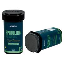 Alimento Ração Spirulina Grânulos P Nutricon 120g Super Premium Para Peixes Tropicais e Marinhos