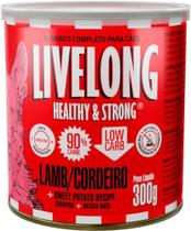 Alimento úmido livelong cães sabor cordeiro (lamb) lata 300g - low carb