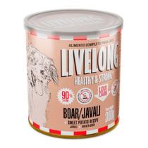 Alimento úmido Livelong para Cães - Javali 300g