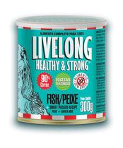 Alimento úmido Livelong para Cães - Peixe 300g