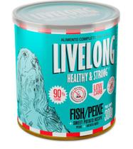 Alimento úmido Livelong para Cães - Peixe 300g