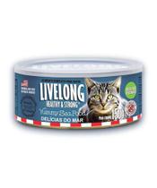 Alimento úmido Livelong para Gatos - Delícias do Mar 150g