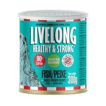 Alimento Úmido para Cães Livelong Peixe e Batata Doce 300g