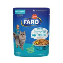 Alimento Úmido para Gatos Adultos Peixes Faro