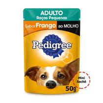 Alimento Úmido Pedigree Adulto Raças Pqn Frango ao Molho, 50g Alimento Úmido Pedigree Adulto Raças Pqn Frango ao Molho, 50g