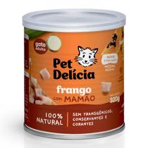 Alimento úmido pet delícia frango com mamao 320g gatos Alimento úmido pet delícia frango com mamao 320g gatos