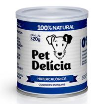 Alimento úmido pet delícia hipercalórica 320g cães Alimento úmido pet delícia hipercalórica 320g cães