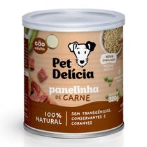 Alimento úmido pet delícia panelinha de carne 320g cães Alimento úmido pet delícia panelinha de carne 320g cães