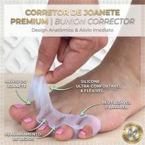 Alinhador Anatômico De Dedos Silicone Gel Macio Corretor Ortopedico Para Joanete Par Original Alinhador Anatômico De Dedos Silicone Gel Macio Corretor Ortopedico Para Joanete Par Original