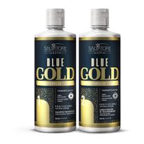 Alinhamento Capilar Blue Gold 500 ml- Salvatore Hair Pro Alinhamento Capilar Blue Gold 500 ml- Salvatore Hair Pro
