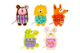 Alinhavo 5 em 1 Brinquedo Educativo - Tooky Toy Alinhavo 5 em 1 Brinquedo Educativo - Tooky Toy