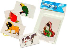 Alinhavo de Animais Carimbras Ref. 2040