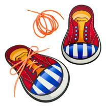 Alinhavo Divertilaço Tênis Brinquedo Educativo Coordenação Maninho Alinhavo Divertilaço Tênis Brinquedo Educativo Coordenação Maninho