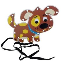 Alinhavo Infantil Cachorro Brinquedo Educativo Pedagógico Alinhavo Infantil Cachorro Brinquedo Educativo Pedagógico