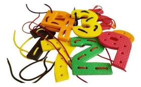 Alinhavo Números Até 10 Em Eva - Criativa Educativos Alinhavo Números Até 10 Em Eva - Criativa Educativos