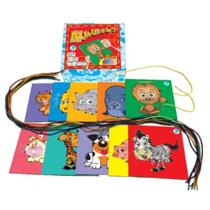 Alinhavos animais com 10 placas - simque - 665 Alinhavos animais com 10 placas - simque - 665