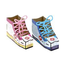 Alinhavos Botas em MDF com 2 Cadarços 1641 - Carlu - Carlu Alinhavos Botas em MDF com 2 Cadarços 1641 - Carlu - Carlu