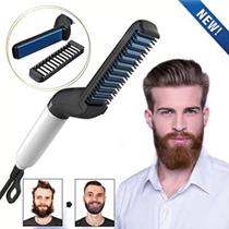 Alisador De Barba E Cabelo Barbeiro Chapinha Hair Lançamento