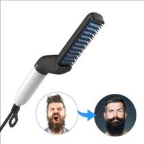 Alisador De Barba E Cabelo Barbeiro Chapinha Hair Modelador - Bivolt