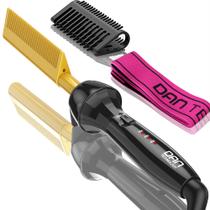 Alisador de cabelo cerâmico Hot Comb DAN Technology 500F