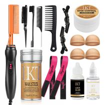 Alisador de cabelo Comb Curling Iron + Accessories Shiyalan