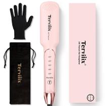 Alisador de cabelo de ferro plano Terviiix Titanium ARC 1,75 polegadas