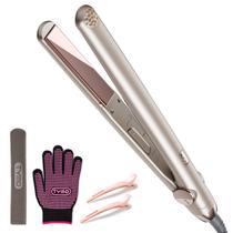 Alisador de cabelo de ferro plano TYMO Titanium 1 polegada Alisador de cabelo de ferro plano TYMO Titanium 1 polegada