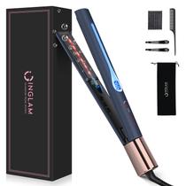 Alisador de cabelo Flat Iron & Curler IG INGLAM Titanium