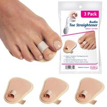 Alisador de dedos PediFix Podiatrists' Choice, pacote com 3 Alisador de dedos PediFix Podiatrists' Choice, pacote com 3