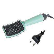 Alisadores de cabelo multifuncional escova de secador de cabelo de ar quente alisador elétrico pente de massagem de vibração frizz suave