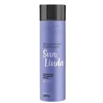 Alisamento biomax escova progressiva violux terapia loiras liso perfeito detok 300ml