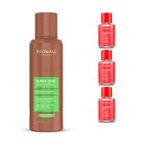 Alisante Cabelo Burix One Prohall 120ml +3 Absolut Oil 7ml