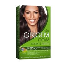 Alisante Creme Origem Now Extrato Ervas E Cereais Médio kit Alisante Creme Origem Now Extrato Ervas E Cereais Médio kit