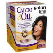 Alisante em Creme Guanidina Calcio & Oil 349g - Salon Line Alisante em Creme Guanidina Calcio & Oil 349g - Salon Line