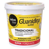 Alisante em Creme Salon Line Guanidina Super Tradicional 215g Alisante em Creme Salon Line Guanidina Super Tradicional 215g