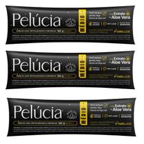 Alisante Henê Pelúcia Medio BISNAGA 180g Kit C/ 3un