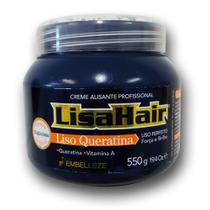 Alisante lisa hair liso queratina - 550gr - Embeleze