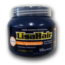 Alisante lisa hair liso queratina - 550gr - Embeleze Alisante lisa hair liso queratina - 550gr - Embeleze