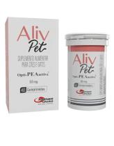 Aliv Pet 50 Mg Suplemento Alimentar Cães Cão Gatos 40 Cps Aliv Pet 50 Mg Suplemento Alimentar Cães Cão Gatos 40 Cps