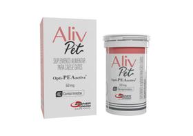 Aliv Pet 50mg Suplemento Cães e Gatos Agener 40cpr