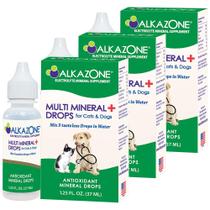 Alkazone Gotas Minerais Alcalinas Multi para Gatos e Cães 3 Unidades Alkazone Gotas Minerais Alcalinas Multi para Gatos e Cães 3 Unidades