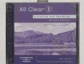 ALL CLEAR 1 - LIST. &amp SPEAK CD(2)- 2ED.