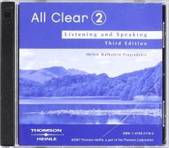 All Clear - Listening And Speaking - Level 2 - Audio Cds 2 All Clear - Listening And Speaking - Level 2 - Audio Cds 2