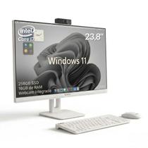 All In One Computador Completo 23,8pol Intel Core I7 Windows11 Pc Ssd 256gb 16gbram tela full HD Wifi Bluetooth Webcam integrada Slim Bivolt 127 220v All In One Computador Completo 23,8pol Intel Core I7 Windows11 Pc Ssd 256gb 16gbram tela full HD Wifi Bluetooth Webcam integrada Slim Bivolt 127 220v