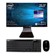 All In One Computador Completo Intel Core I7 Ssd 512GB PC 16gb Ram Win11 DDR3 TELA 21,5Full Hd Teclado mouse sem fio bivolt wifi bluetooth All In One Computador Completo Intel Core I7 Ssd 512GB PC 16gb Ram Win11 DDR3 TELA 21,5Full Hd Teclado mouse sem fio bivolt wifi bluetooth