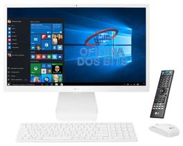 All in One LG 24V570 23,8 4GB DDR4 1TB Win 10 Branco