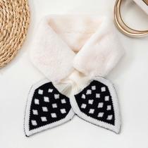 All-match Thick Plush Towel Cute Lady Fashion Winter Plush